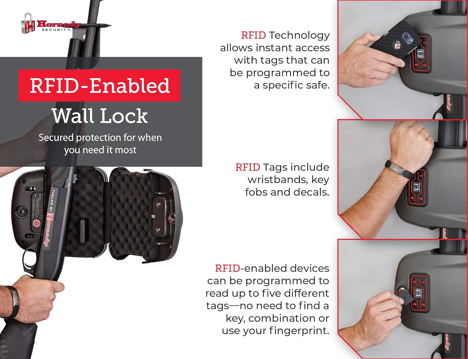 Hornady_Rapid_Safe_Wall_Mount_for_Long_Guns_5 Hornady Rapid Safe Wall Mount for Long Guns