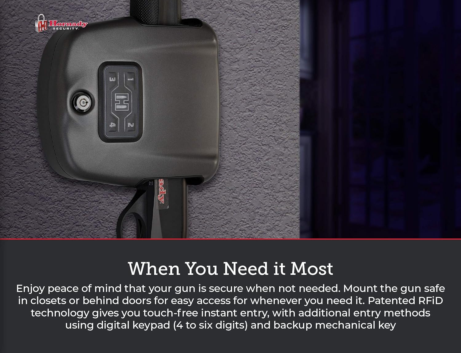 Hornady_Rapid_Safe_Wall_Mount_for_Long_Guns_6 Hornady Rapid Safe Wall Mount for Long Guns