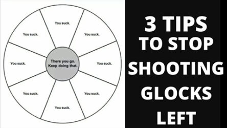 3 Tips To Stop Shooting Glocks Left – It’s not the sights or your trigger pull…