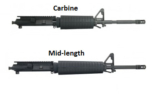 Mid-length vs. Carbine Gas Systems in AR-pattern Rifles
